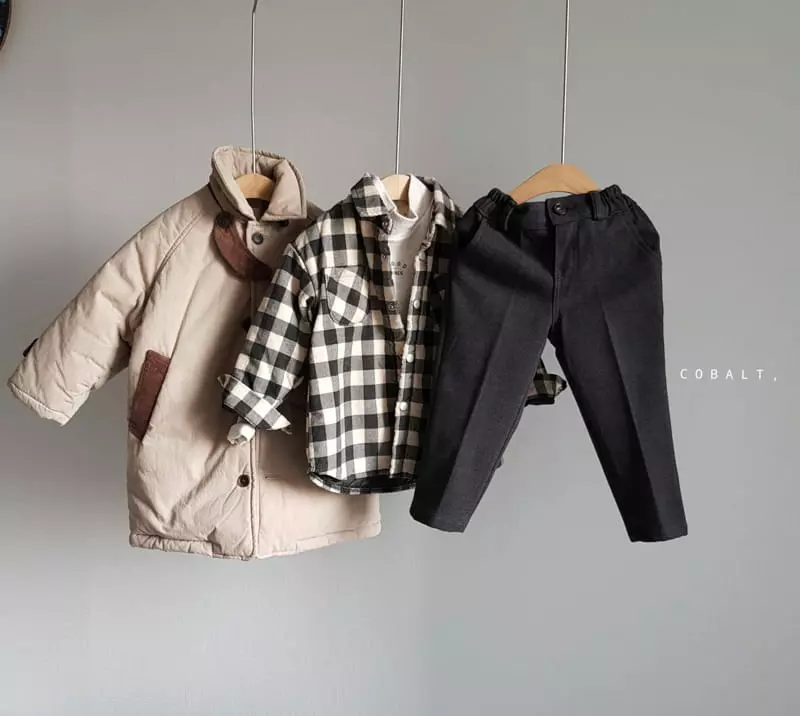 Cobalt - Korean Children Fashion - #magicofchildhood - Fleece pants - 4