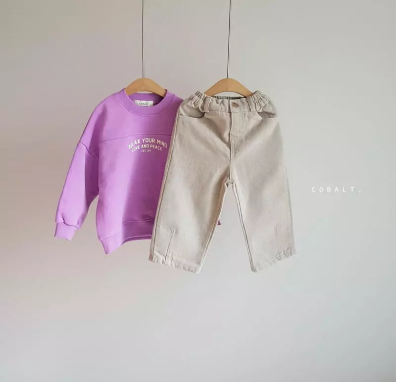 Cobalt - Korean Children Fashion - #prettylittlegirls - Relaxe Sweatshirt - 8