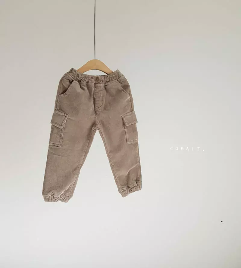 Cobalt - Korean Children Fashion - #prettylittlegirls - Rib Fleece Pants - 2