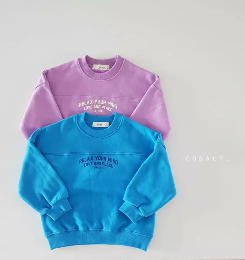 Cobalt - Korean Children Fashion - #todddlerfashion - Relaxe Sweatshirt - 9
