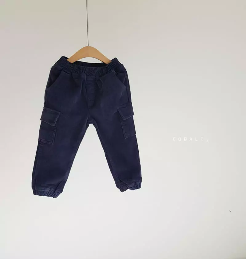 Cobalt - Korean Children Fashion - #todddlerfashion - Rib Fleece Pants - 3