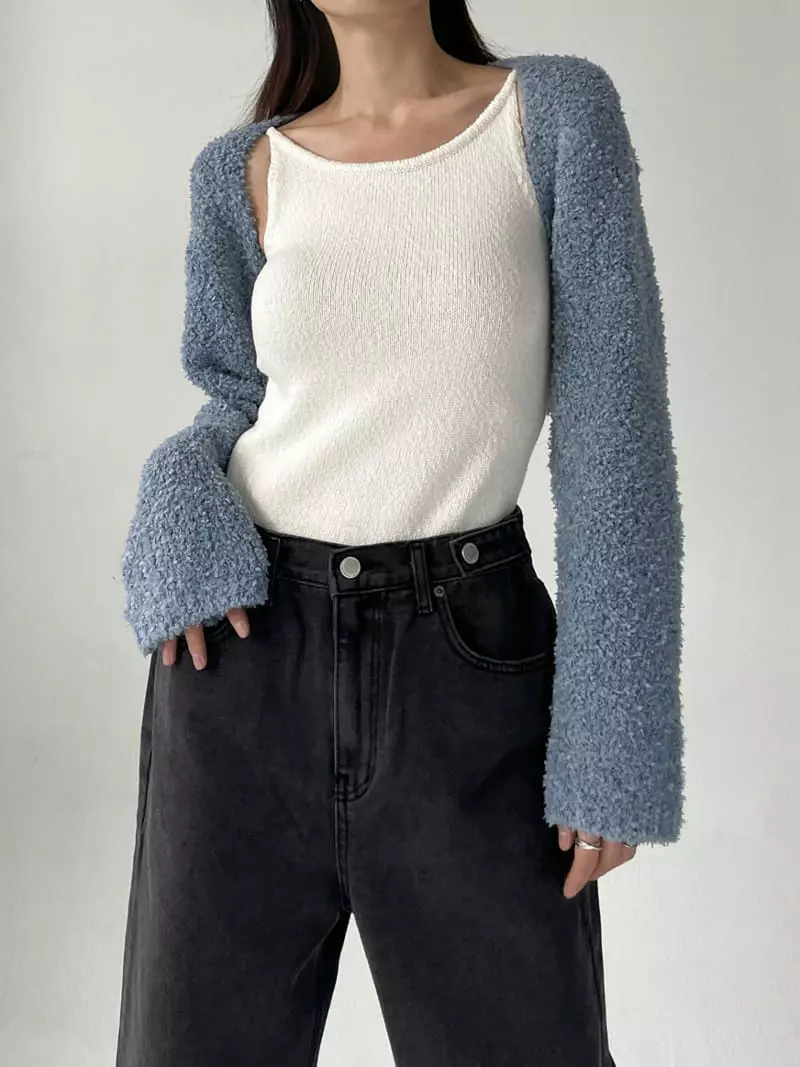 Cocoschon - Korean Women Fashion - #momslook - Odri Knit Tee