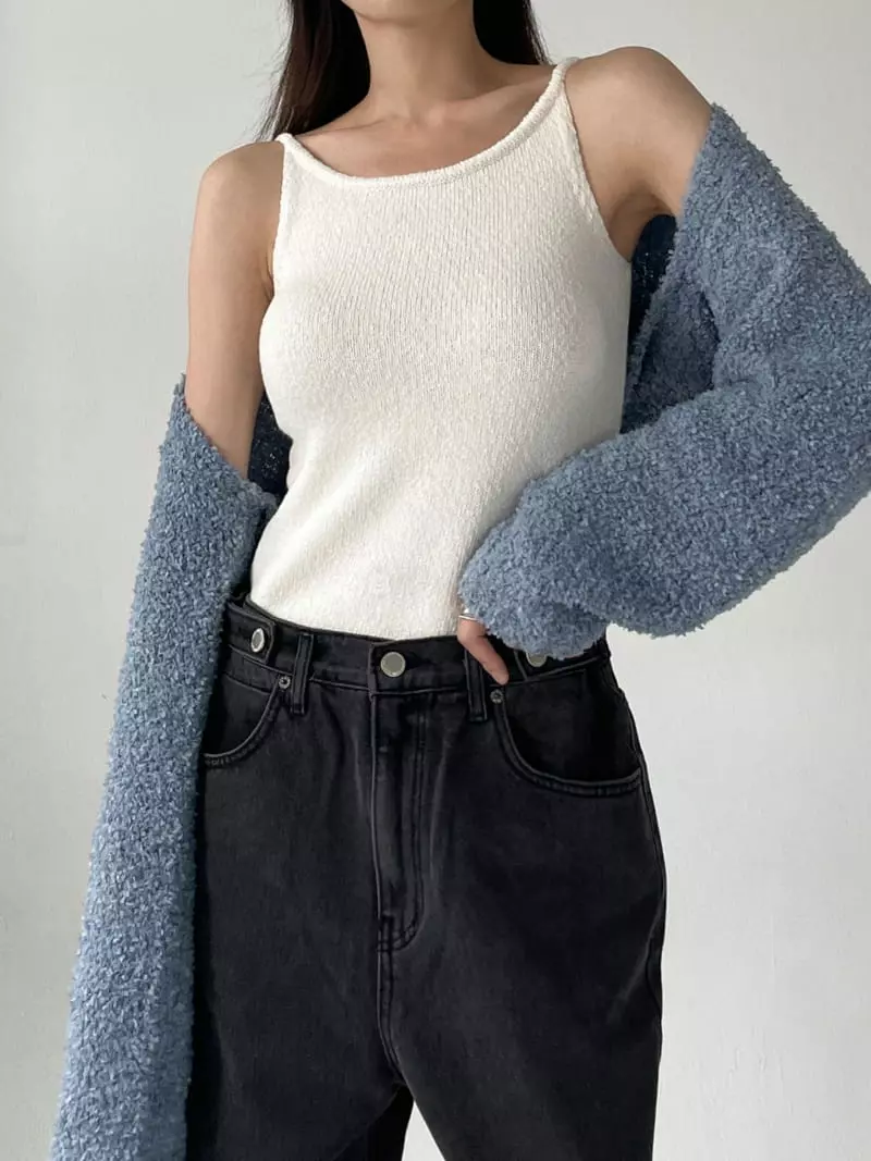 Cocoschon - Korean Women Fashion - #momslook - Odri Knit Tee - 5