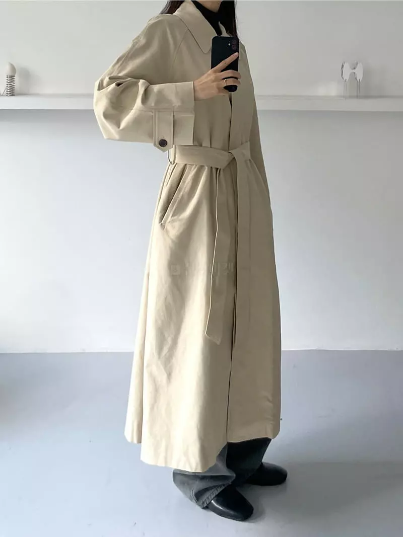 Cocoschon - Korean Women Fashion - #momslook - Mas Coat - 6