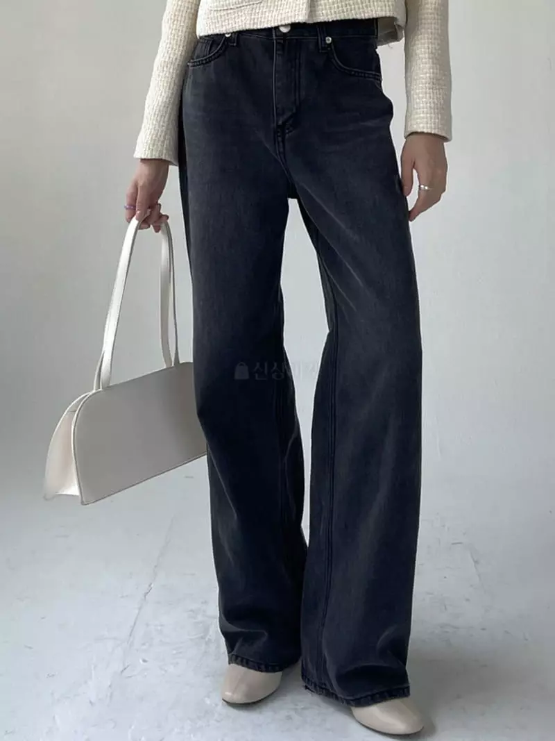 Cocoschon - Korean Women Fashion - #momslook - Domingo Jeans