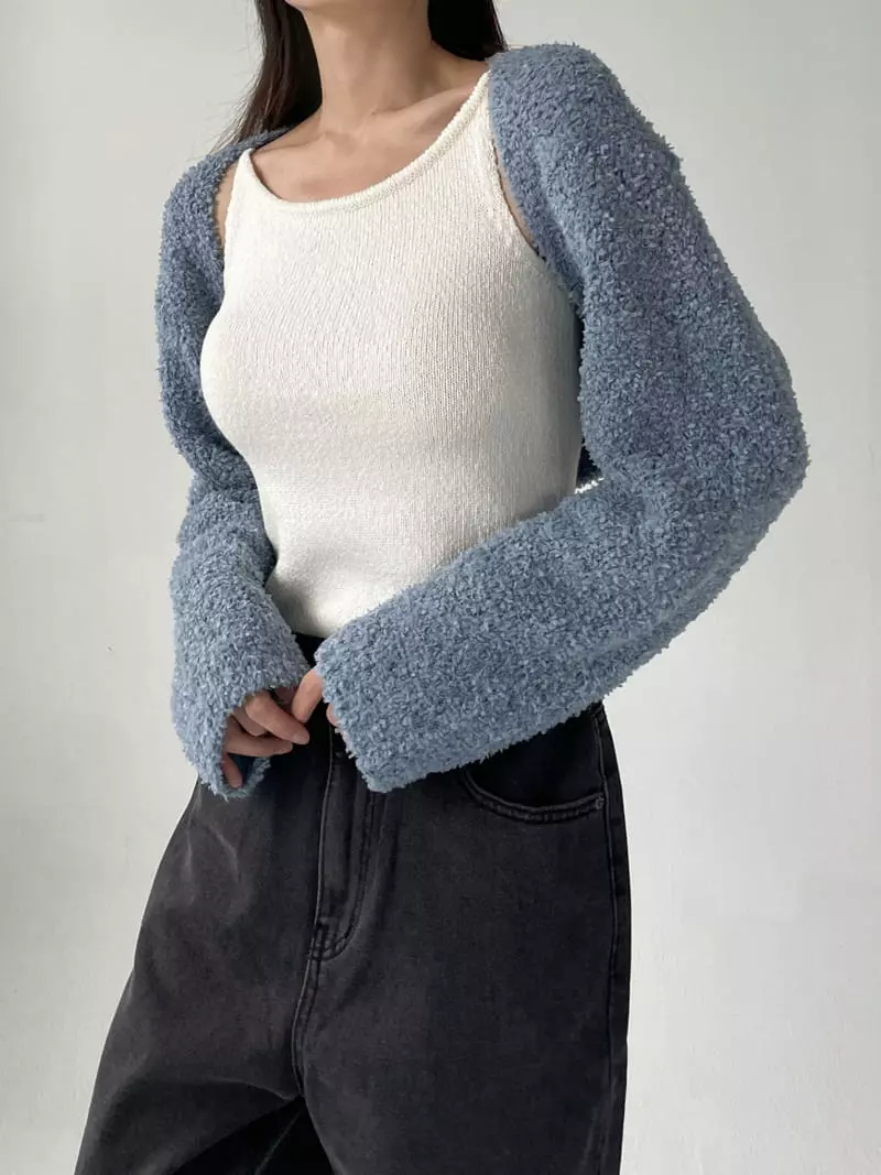 Cocoschon - Korean Women Fashion - #womensfashion - Odri Knit Tee - 2