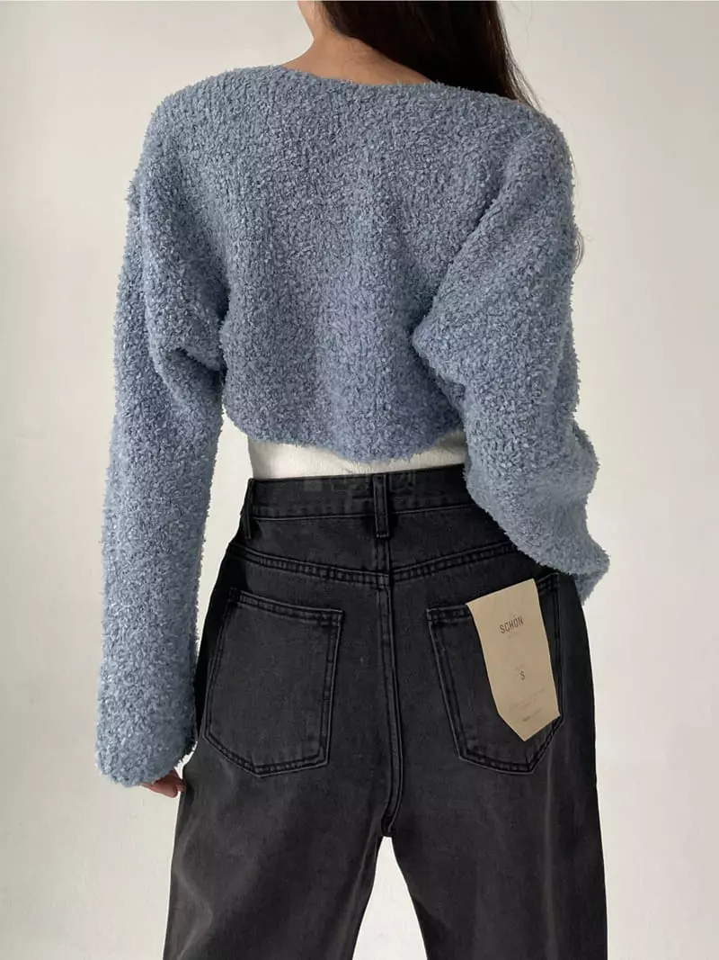 Cocoschon - Korean Women Fashion - #momslook - Odri Knit Tee - 4
