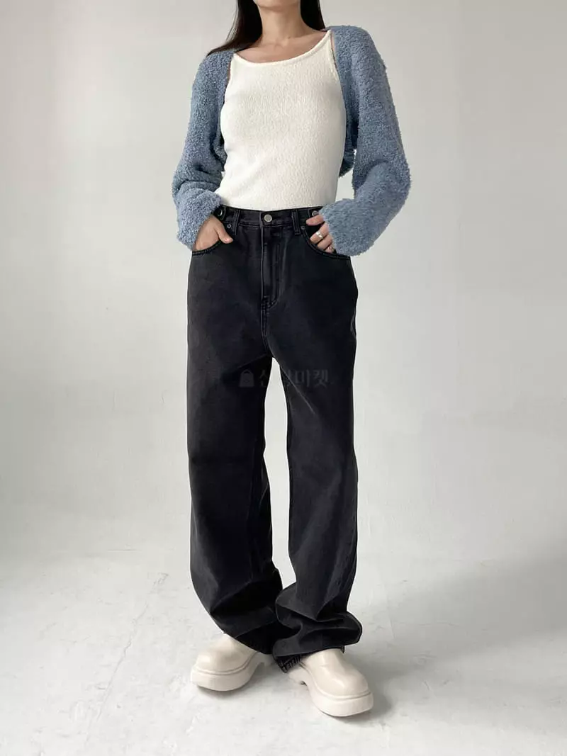 Cocoschon - Korean Women Fashion - #womensfashion - Odri Knit Tee - 6