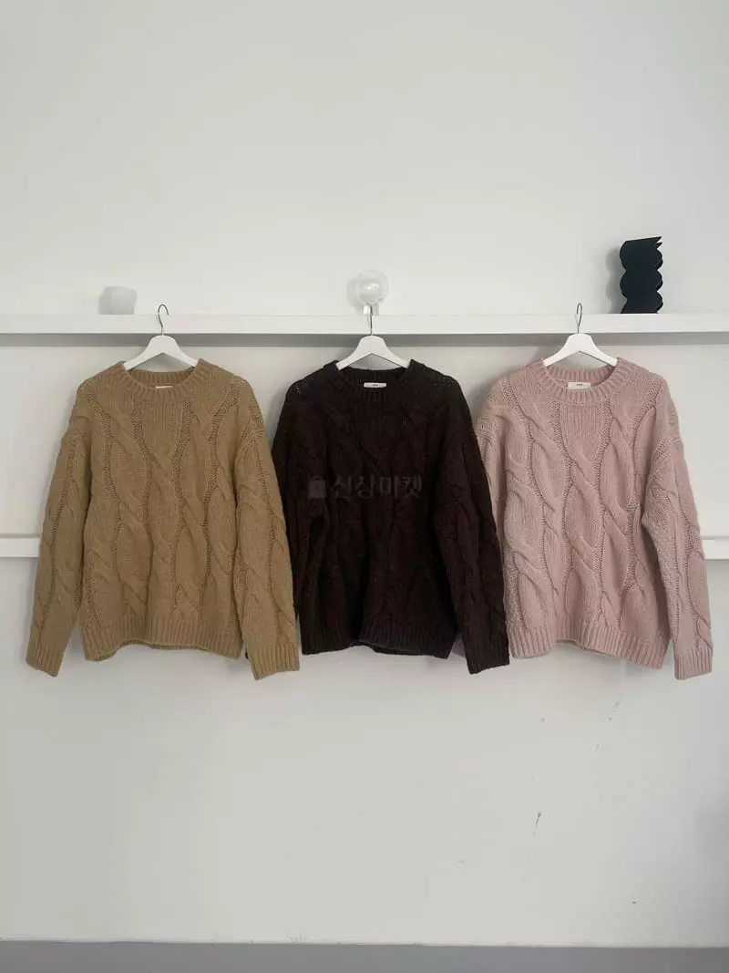 Cocoschon - Korean Women Fashion - #womensfashion - Marie Knit Tee - 10
