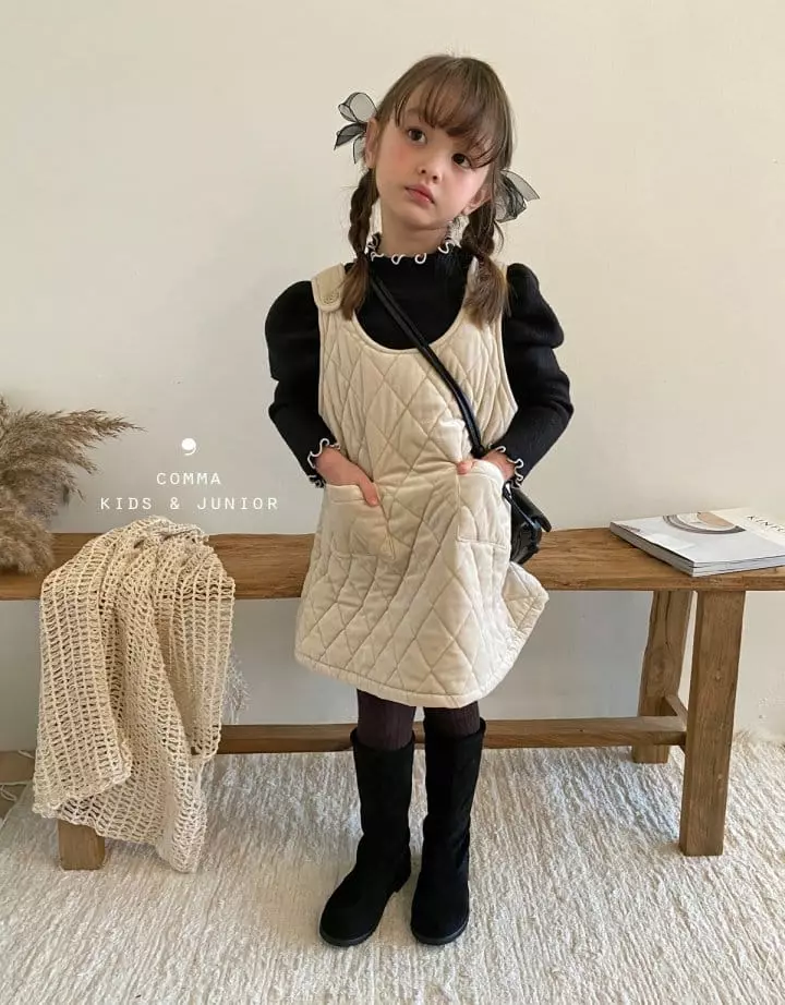 Comma - Korean Children Fashion - #Kfashion4kids - Winter Puff Tee - 5