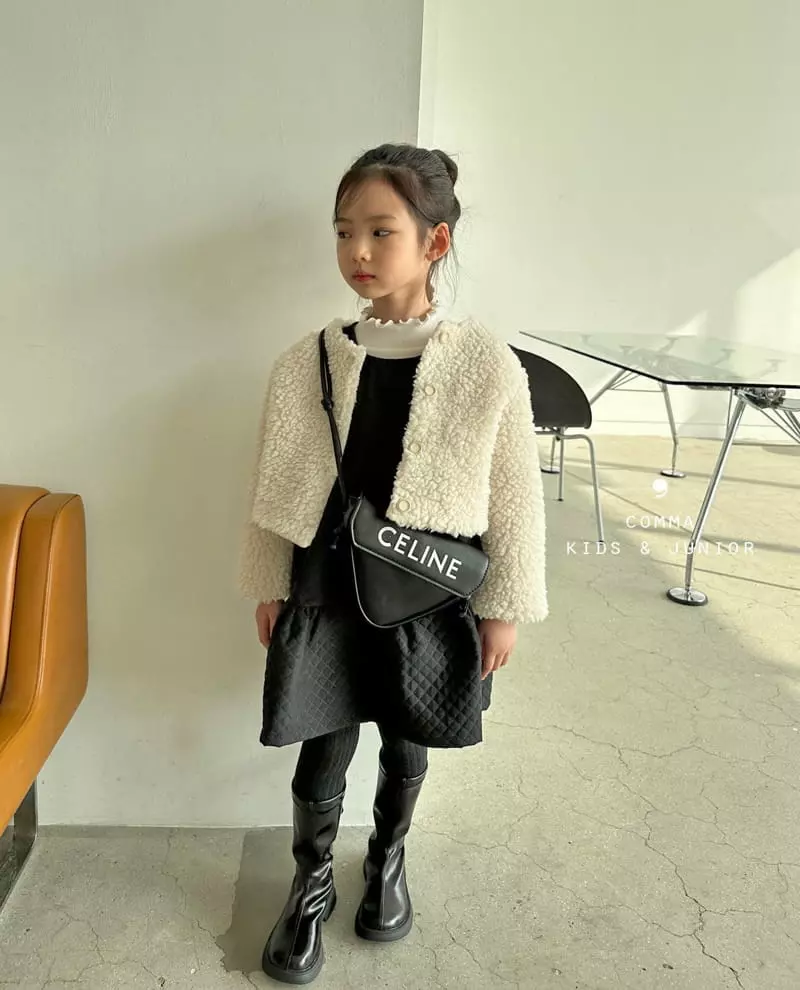 Comma - Korean Children Fashion - #Kfashion4kids - Embo One-piece - 7