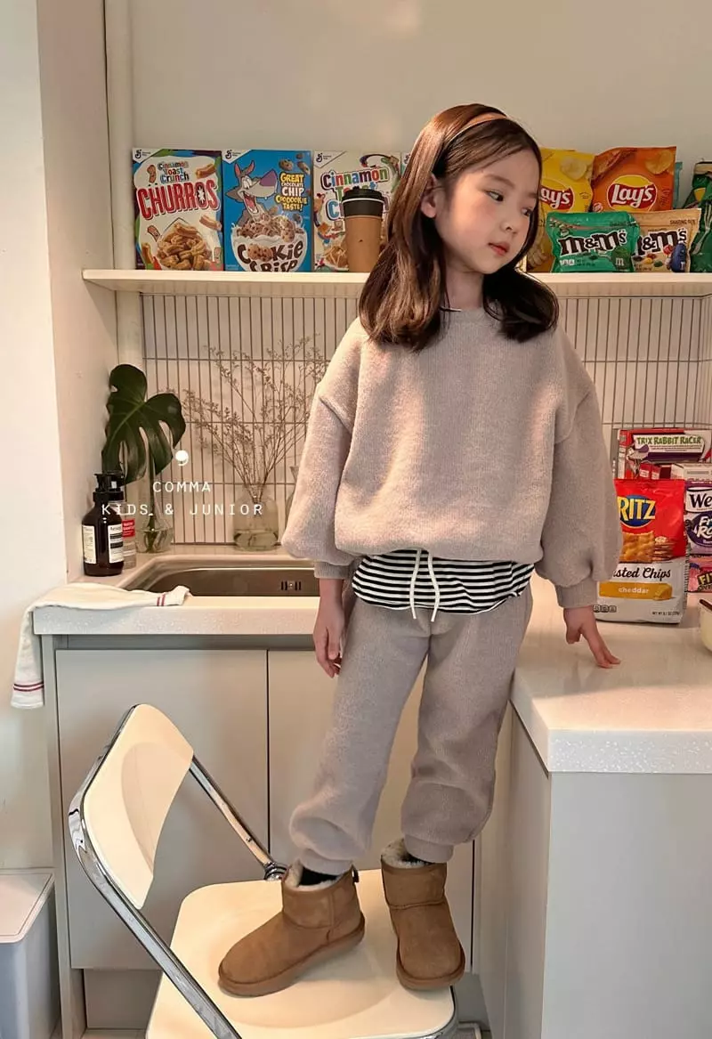 Comma - Korean Children Fashion - #kidzfashiontrend - Bbosong Set - 4