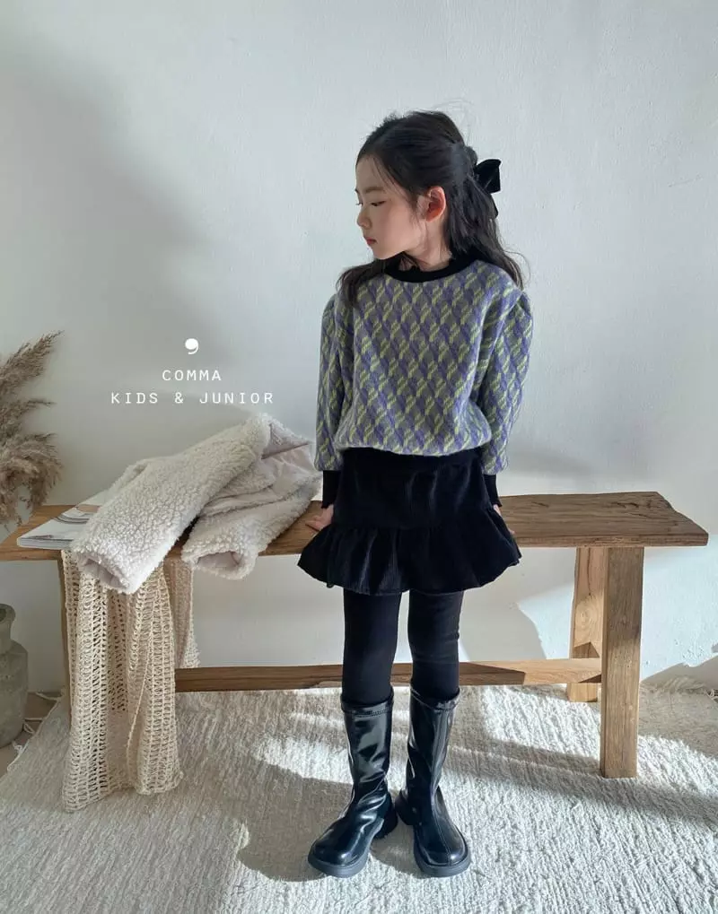 Comma - Korean Children Fashion - #Kfashion4kids - Pra Fleece Tee - 8