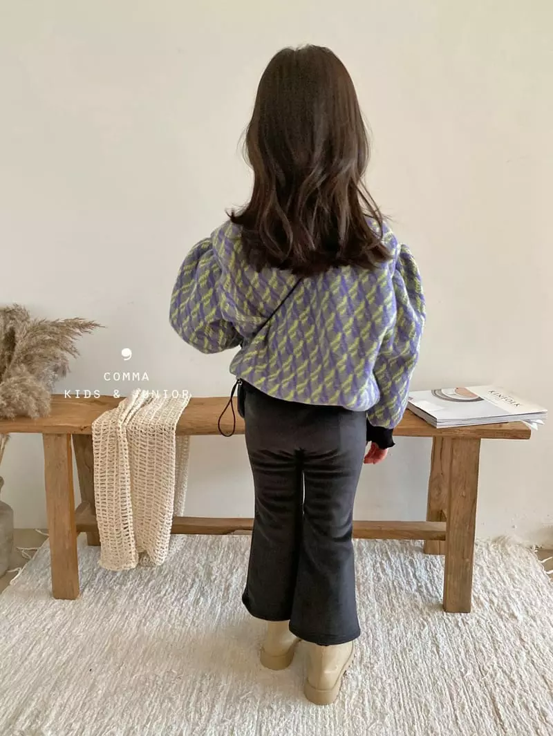 Comma - Korean Children Fashion - #Kfashion4kids - Fleece Rib Pants - 2