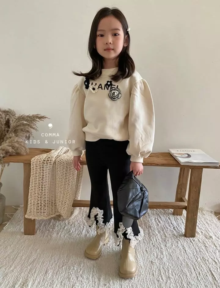 Comma - Korean Children Fashion - #stylishchildhood - Love Slit Pants - 4
