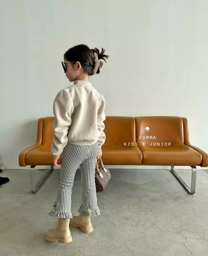 Comma - Korean Children Fashion - #childofig - Shirring Paint Sweatshirt - 12