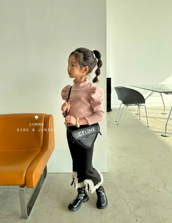 Comma - Korean Children Fashion - #childofig - Winter Puff Tee - 11