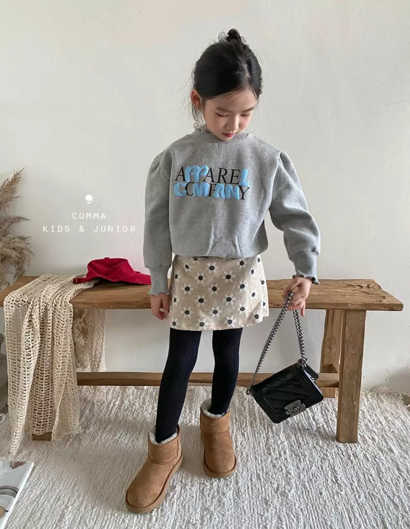 Comma - Korean Children Fashion - #childofig - Flower Skirt