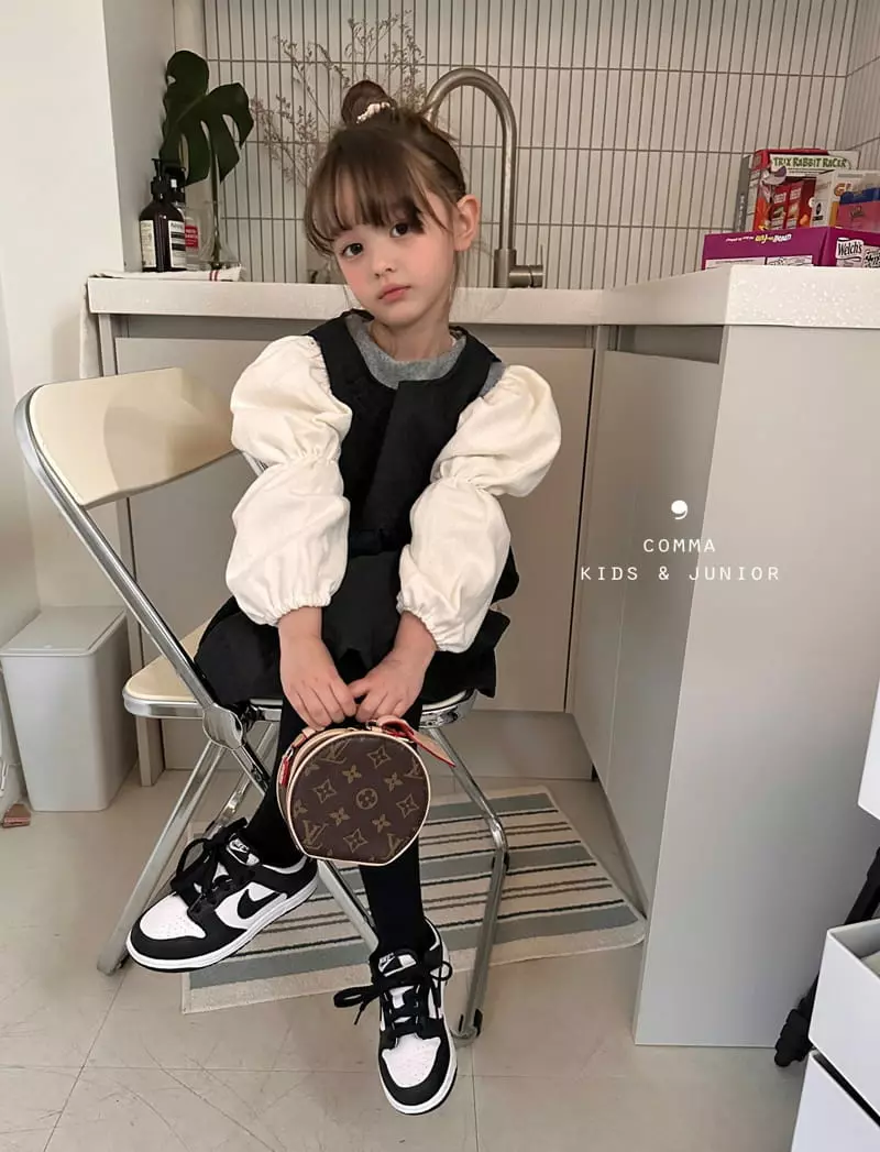 Comma - Korean Children Fashion - #childofig - Embo One-piece - 12