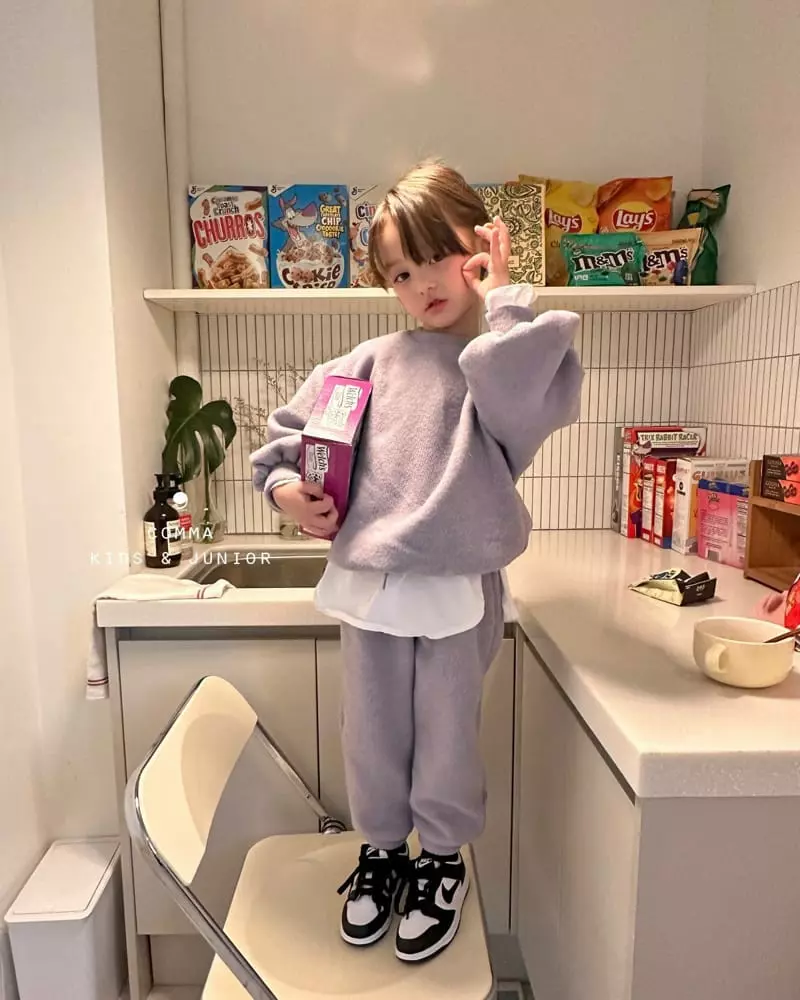 Comma - Korean Children Fashion - #childofig - Bbosong Set - 9