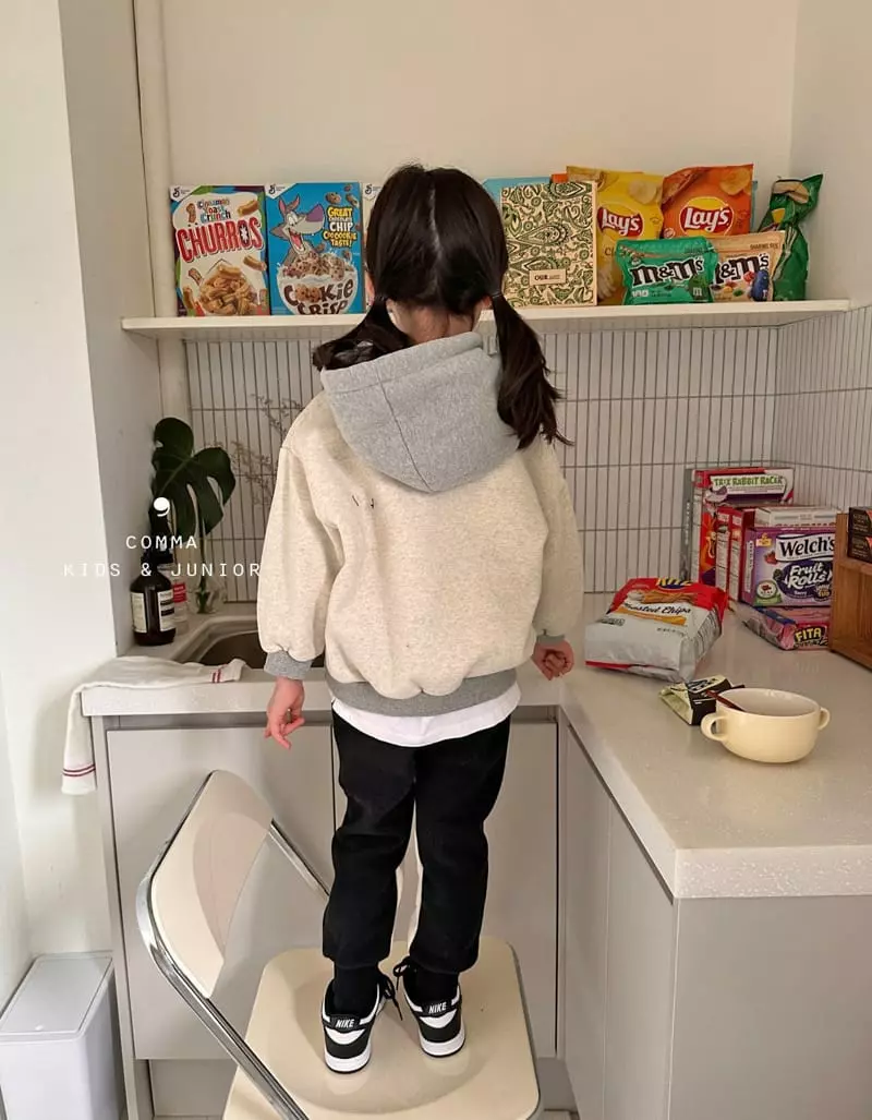 Comma - Korean Children Fashion - #childofig - Tennis Hoody - 5