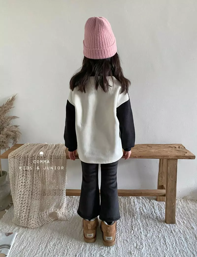 Comma - Korean Children Fashion - #childofig - Zip-up Color Sweatshirt - 5