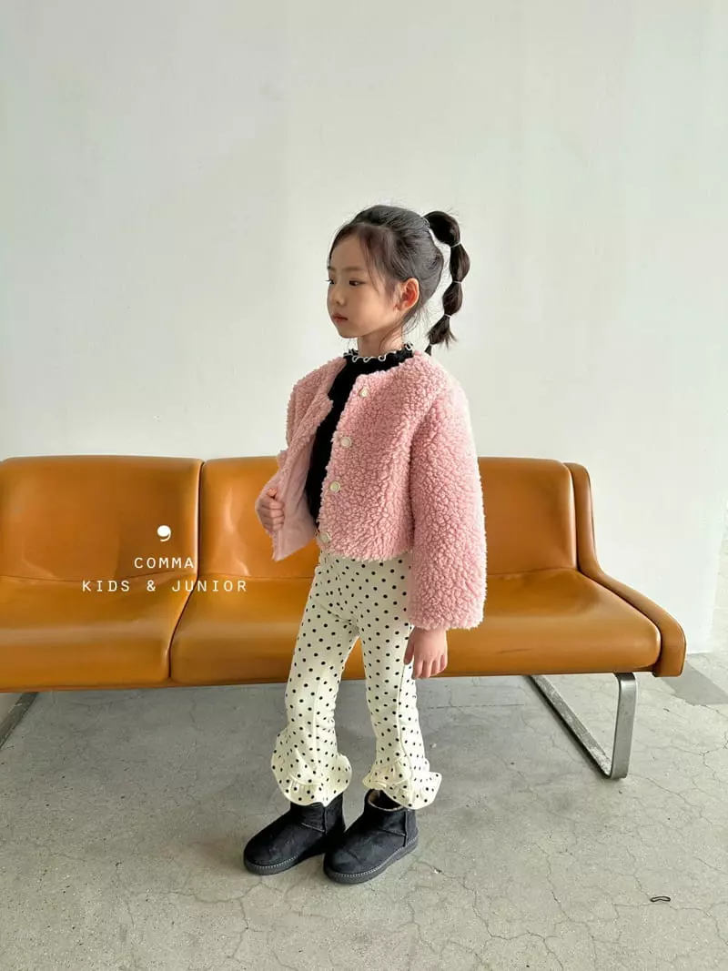 Comma - Korean Children Fashion - #childofig - Dot Shirring Pants - 12