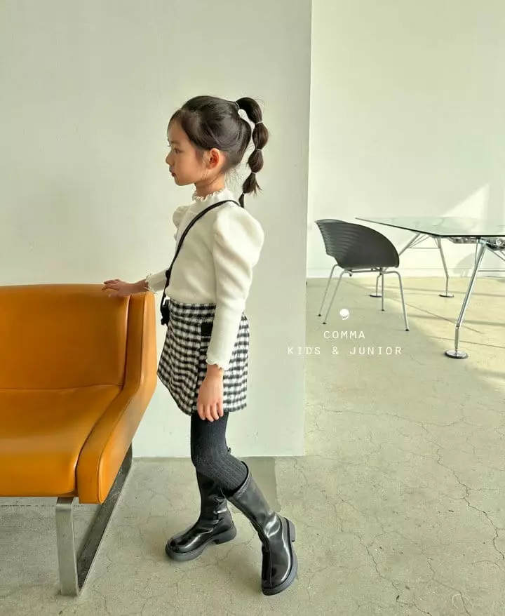 Comma - Korean Children Fashion - #childrensboutique - Winter Puff Tee - 12