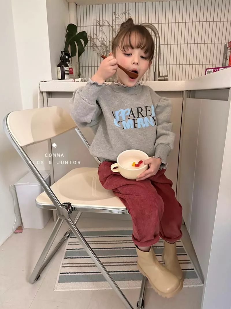 Comma - Korean Children Fashion - #childofig - Apear Sweatshirt - 4