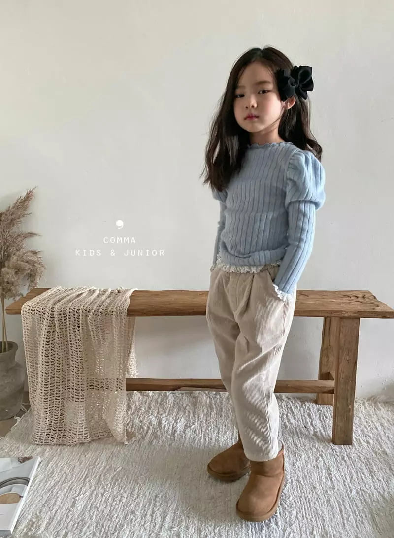Comma - Korean Children Fashion - #childrensboutique - Le Gol Puff Tee - 12