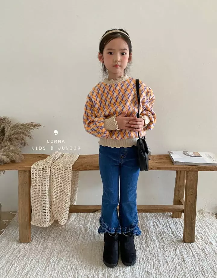Comma - Korean Children Fashion - #designkidswear - Dneim Shirring Jeans - 7