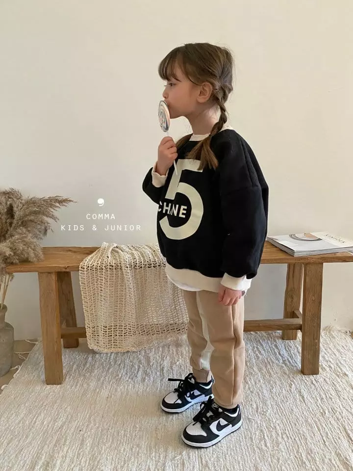 Comma - Korean Children Fashion - #designkidswear - Five Sweatshirt - 2