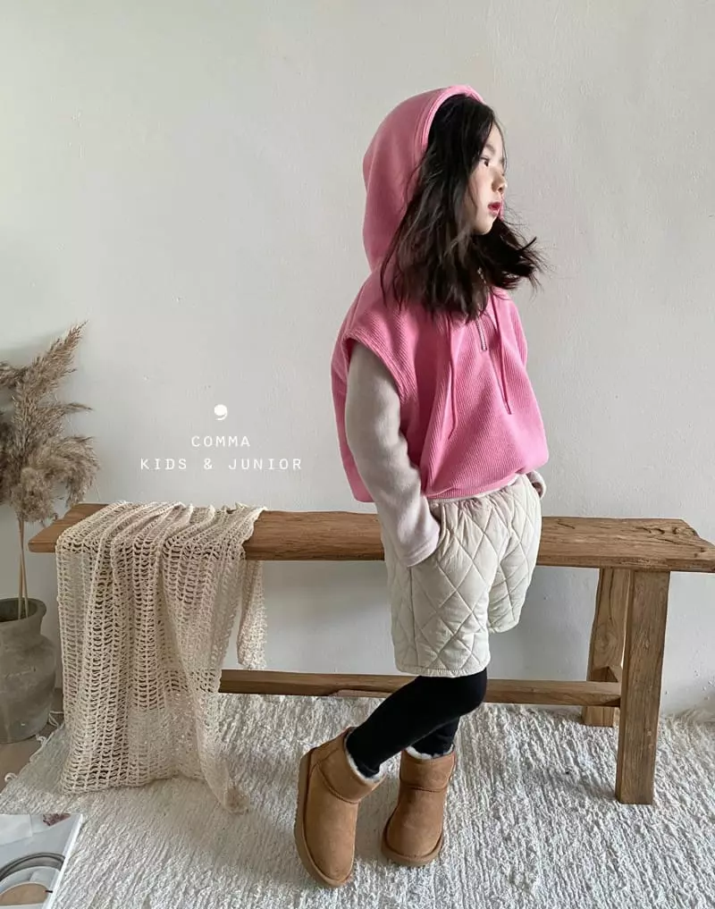 Comma - Korean Children Fashion - #designkidswear - Padding Short Leggings - 7