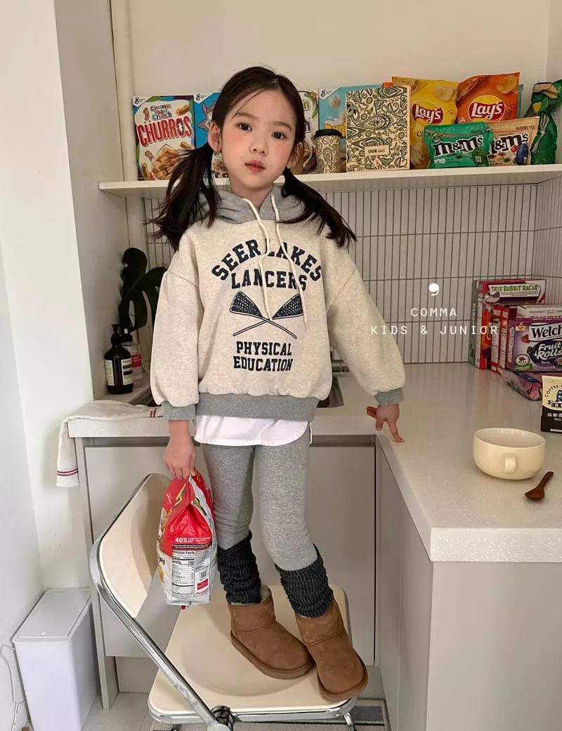 Comma - Korean Children Fashion - #designkidswear - Tennis Hoody - 8