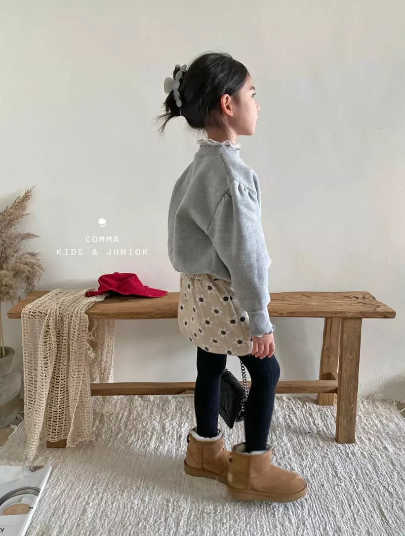 Comma - Korean Children Fashion - #designkidswear - Flower Skirt - 4
