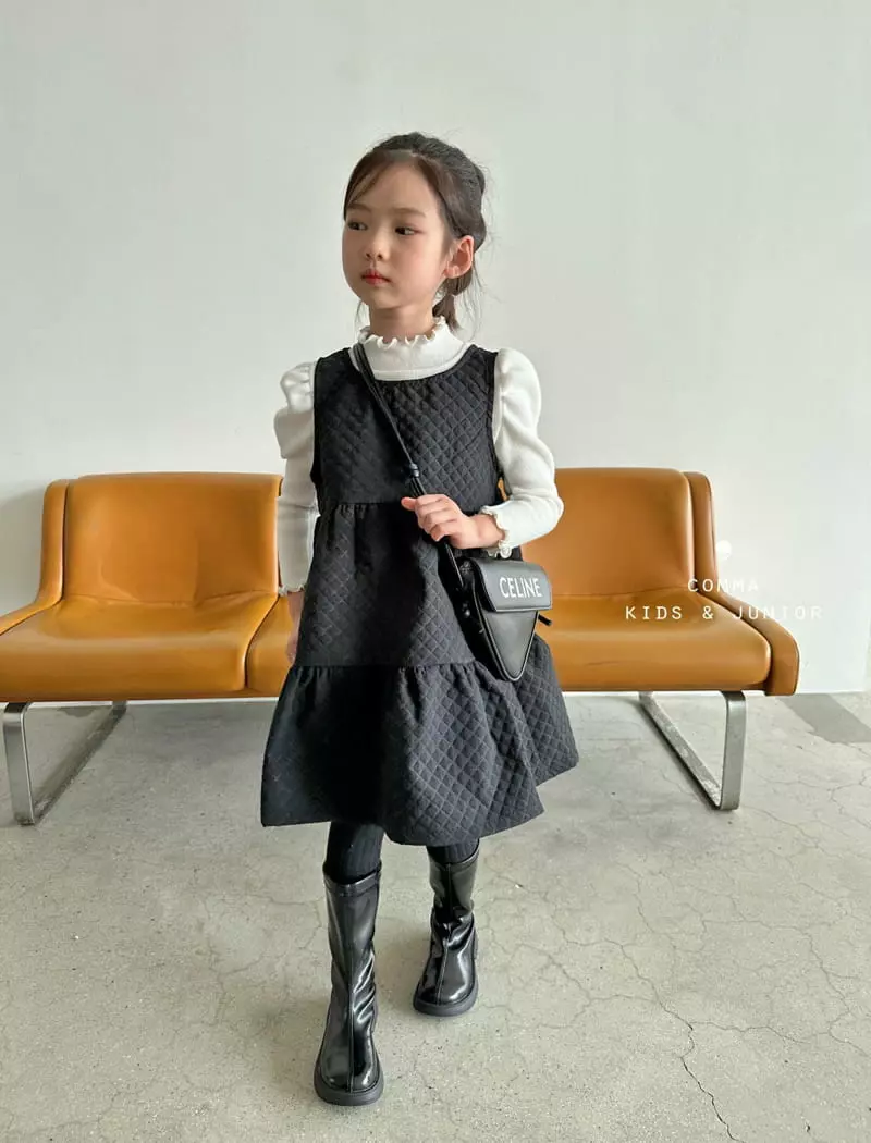 Comma - Korean Children Fashion - #discoveringself - Embo One-piece - 2
