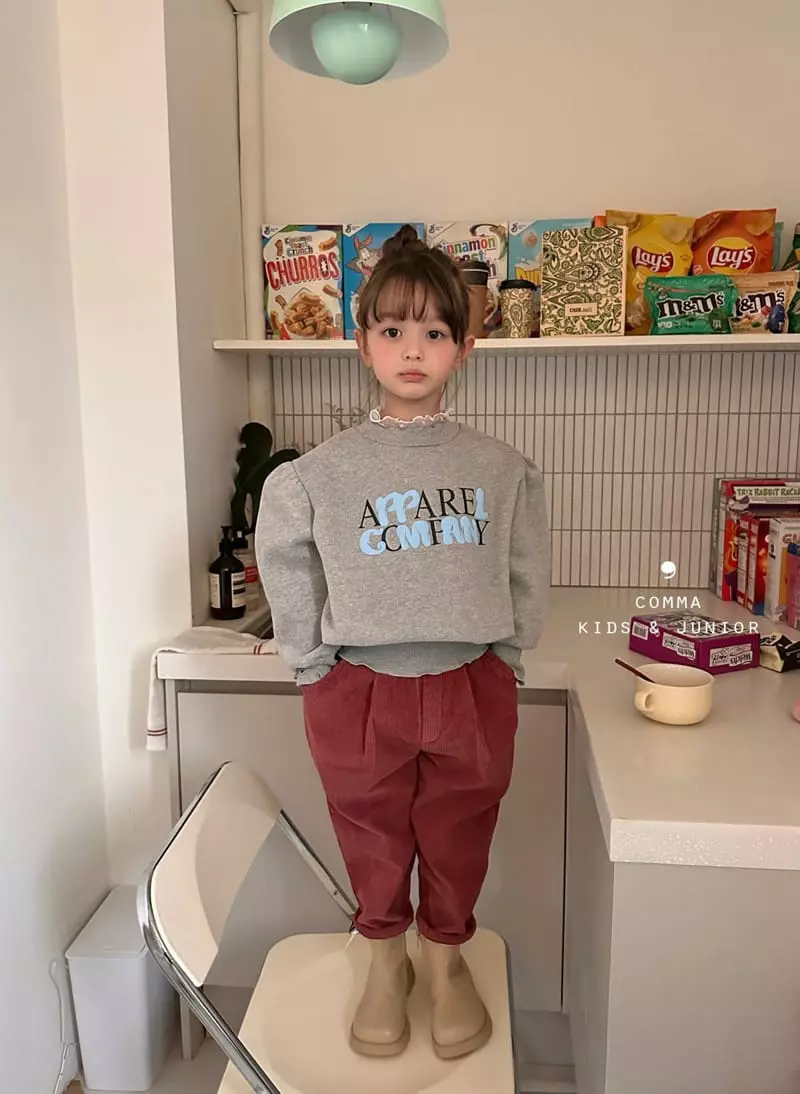 Comma - Korean Children Fashion - #discoveringself - Apear Sweatshirt - 6