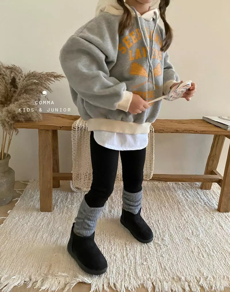 Comma - Korean Children Fashion - #discoveringself - Warmer Leggings - 2