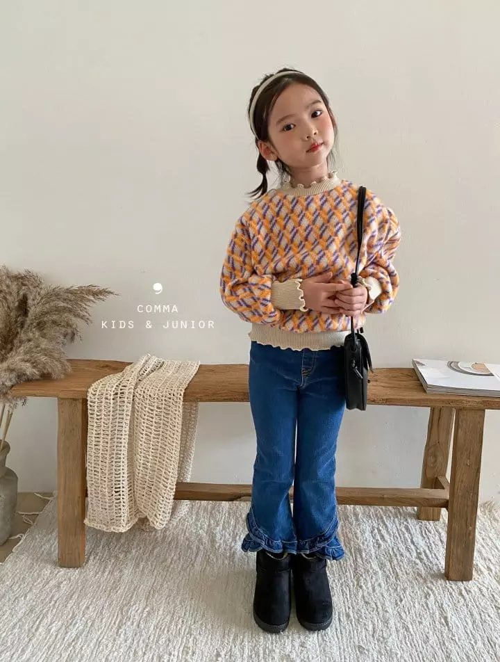 Comma - Korean Children Fashion - #fashionkids - Dneim Shirring Jeans - 9