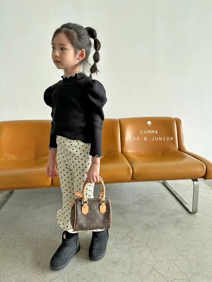 Comma - Korean Children Fashion - #fashionkids - Winter Puff Tee