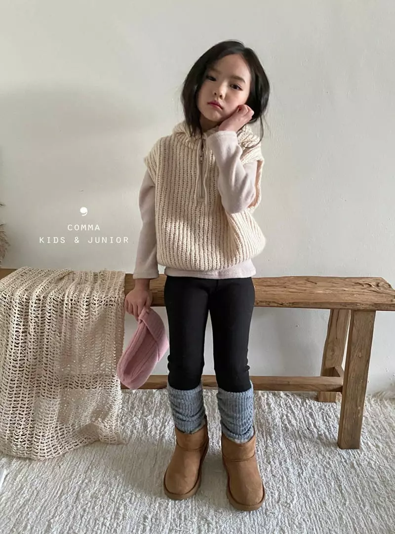 Comma - Korean Children Fashion - #fashionkids - Warmer Leggings - 3
