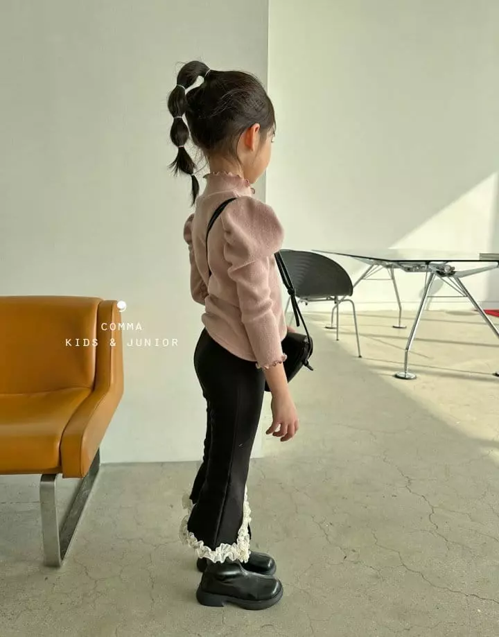 Comma - Korean Children Fashion - #kidsshorts - Love Slit Pants - 9