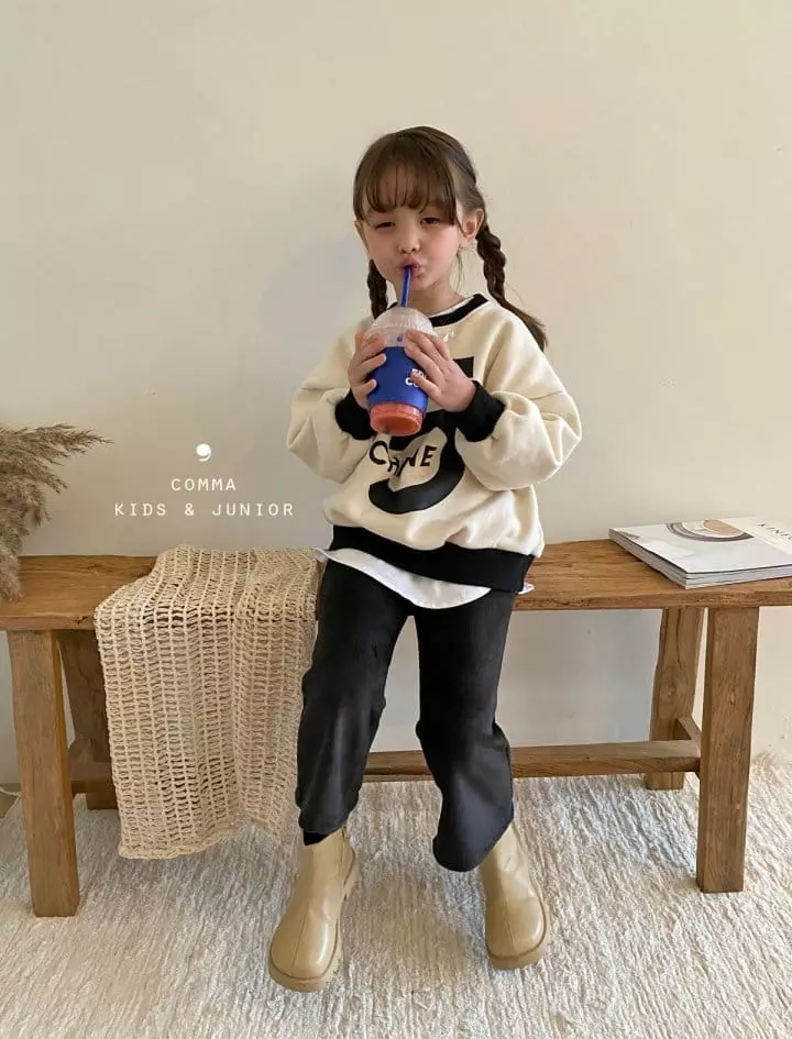 Comma - Korean Children Fashion - #kidsshorts - Five Sweatshirt - 5