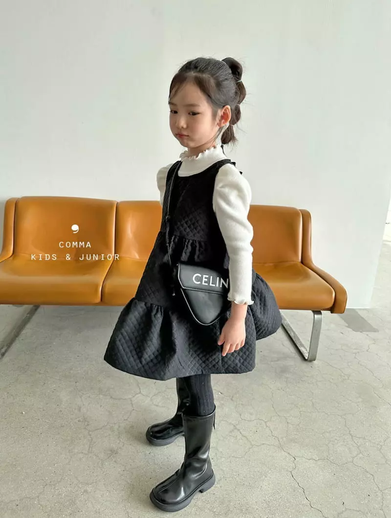 Comma - Korean Children Fashion - #fashionkids - Embo One-piece - 4