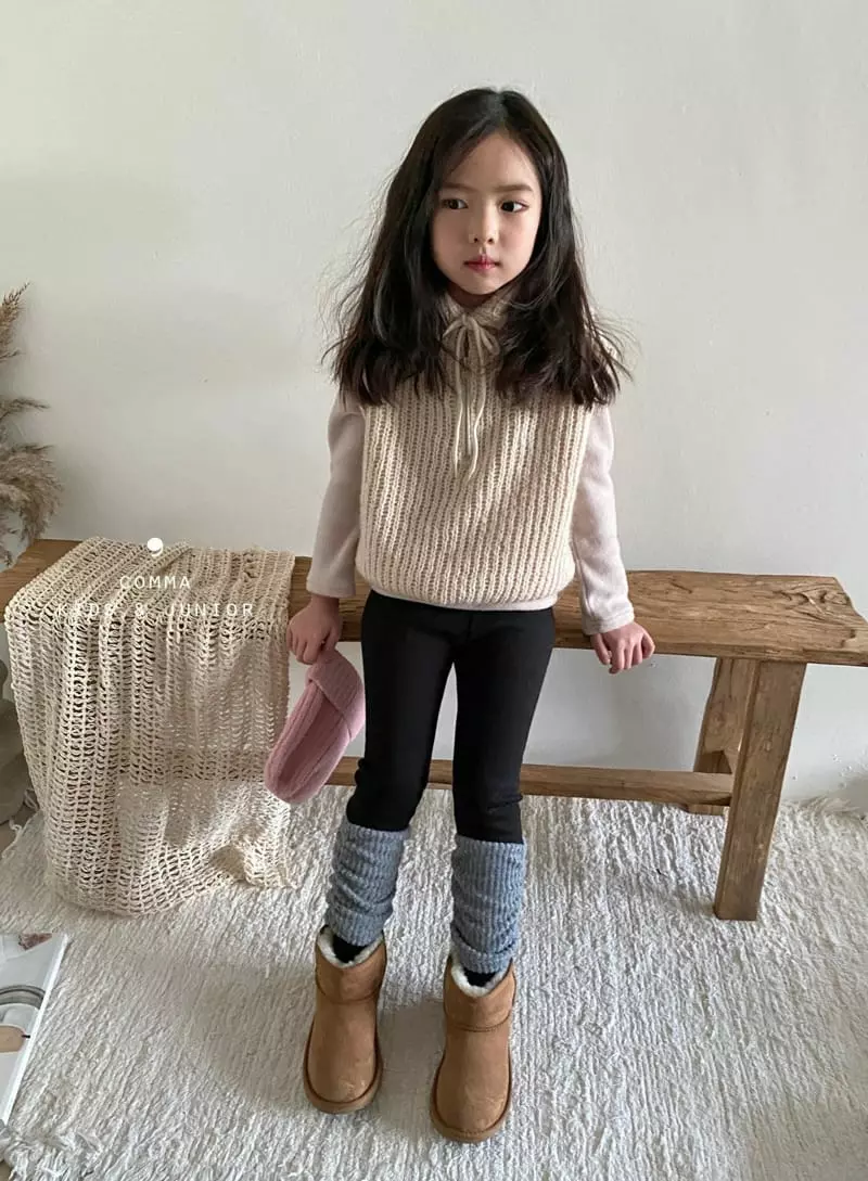 Comma - Korean Children Fashion - #fashionkids - Warmer Leggings - 4