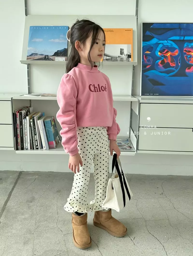 Comma - Korean Children Fashion - #kidsshorts - Dot Shirring Pants