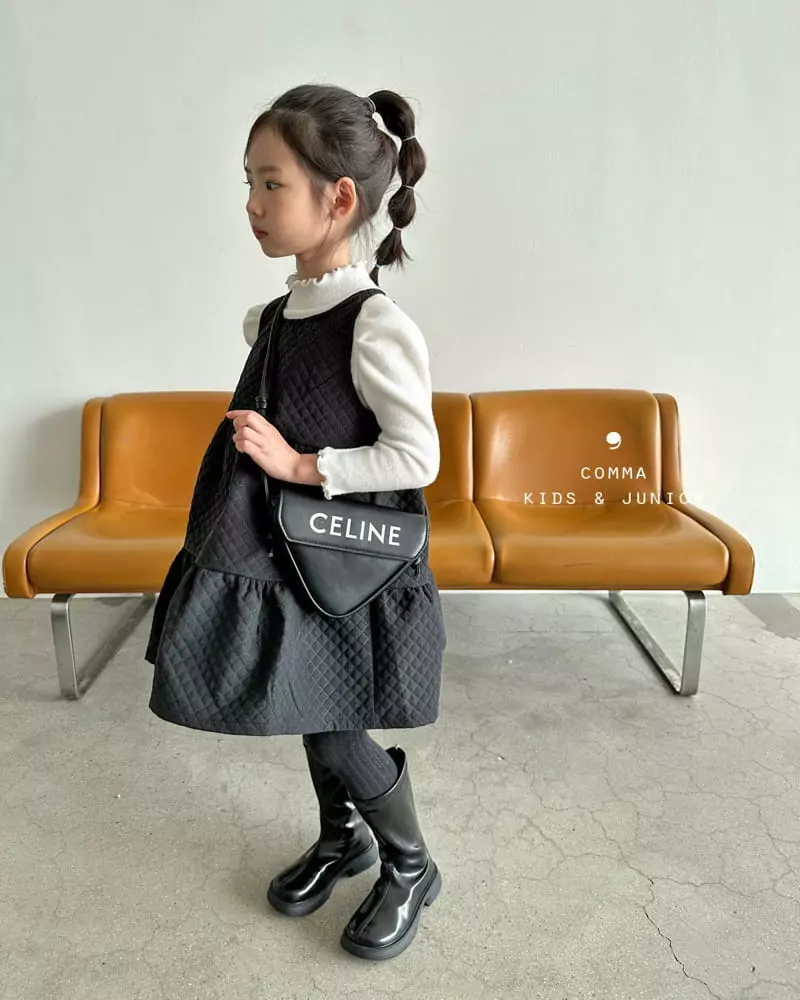 Comma - Korean Children Fashion - #kidsstore - Embo One-piece - 5