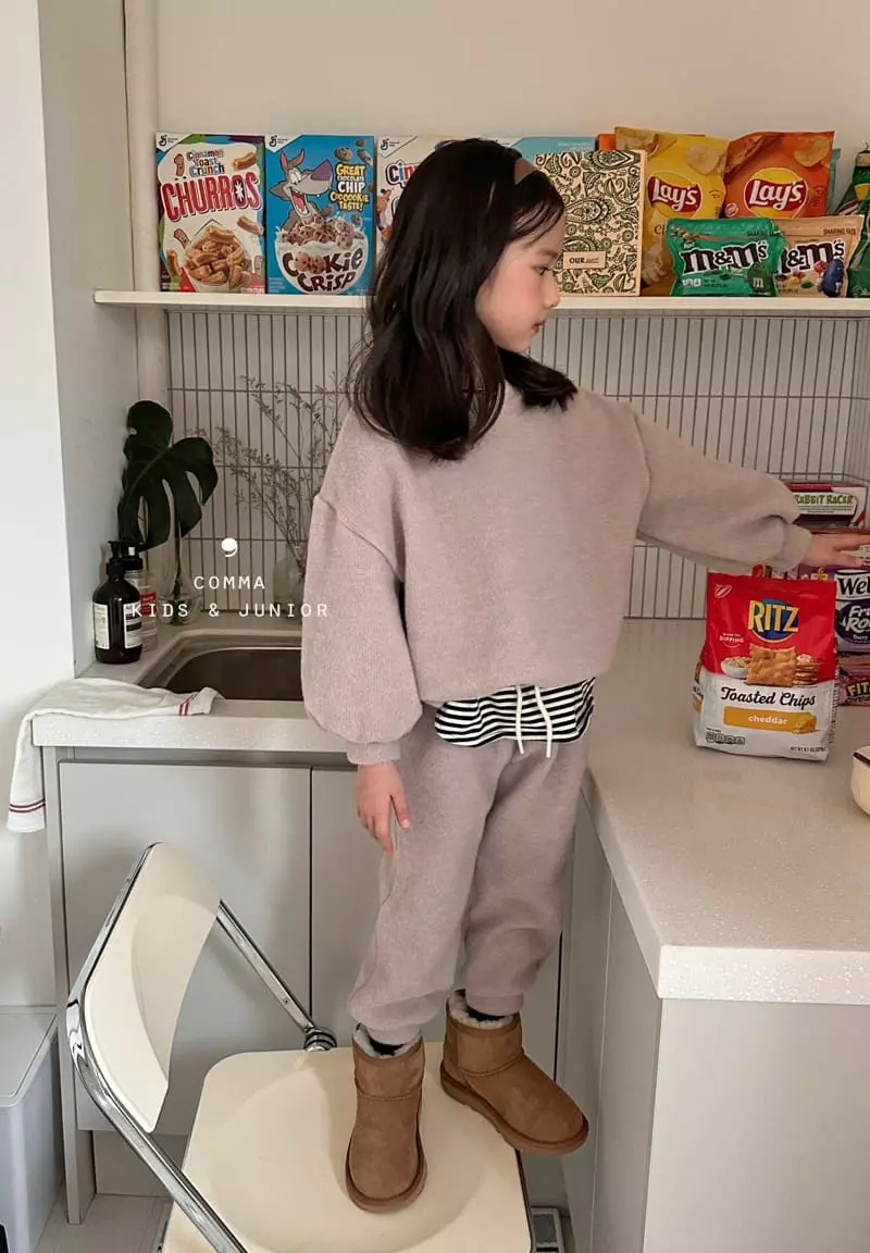 Comma - Korean Children Fashion - #kidzfashiontrend - Bbosong Set - 3