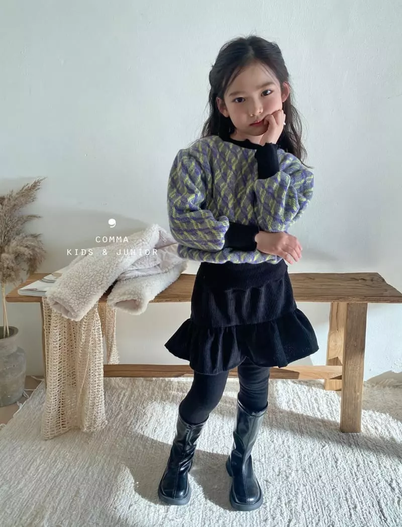 Comma - Korean Children Fashion - #kidzfashiontrend - Pra Fleece Tee - 7