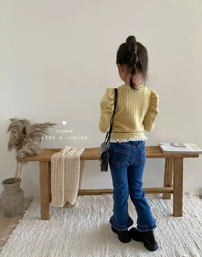Comma - Korean Children Fashion - #kidzfashiontrend - Le Gol Puff Tee - 2
